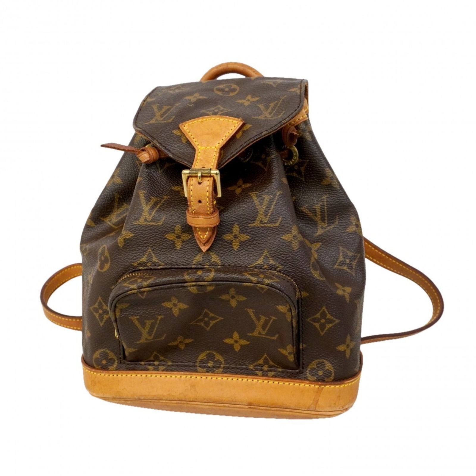 ルイ・ヴィトン(Louis Vuitton) ルイ・ヴィトン リュック・デイパック モノグラム ミニモンスリ M51137 ブラウンレディース