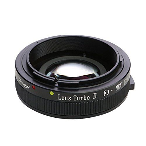 新品 中一光学 フォーカルレデューサー（FDマウントレンズ → ソニーEマウント変換）LENS TURBO Ⅱ FD-NEX APS-C マウントアダプター