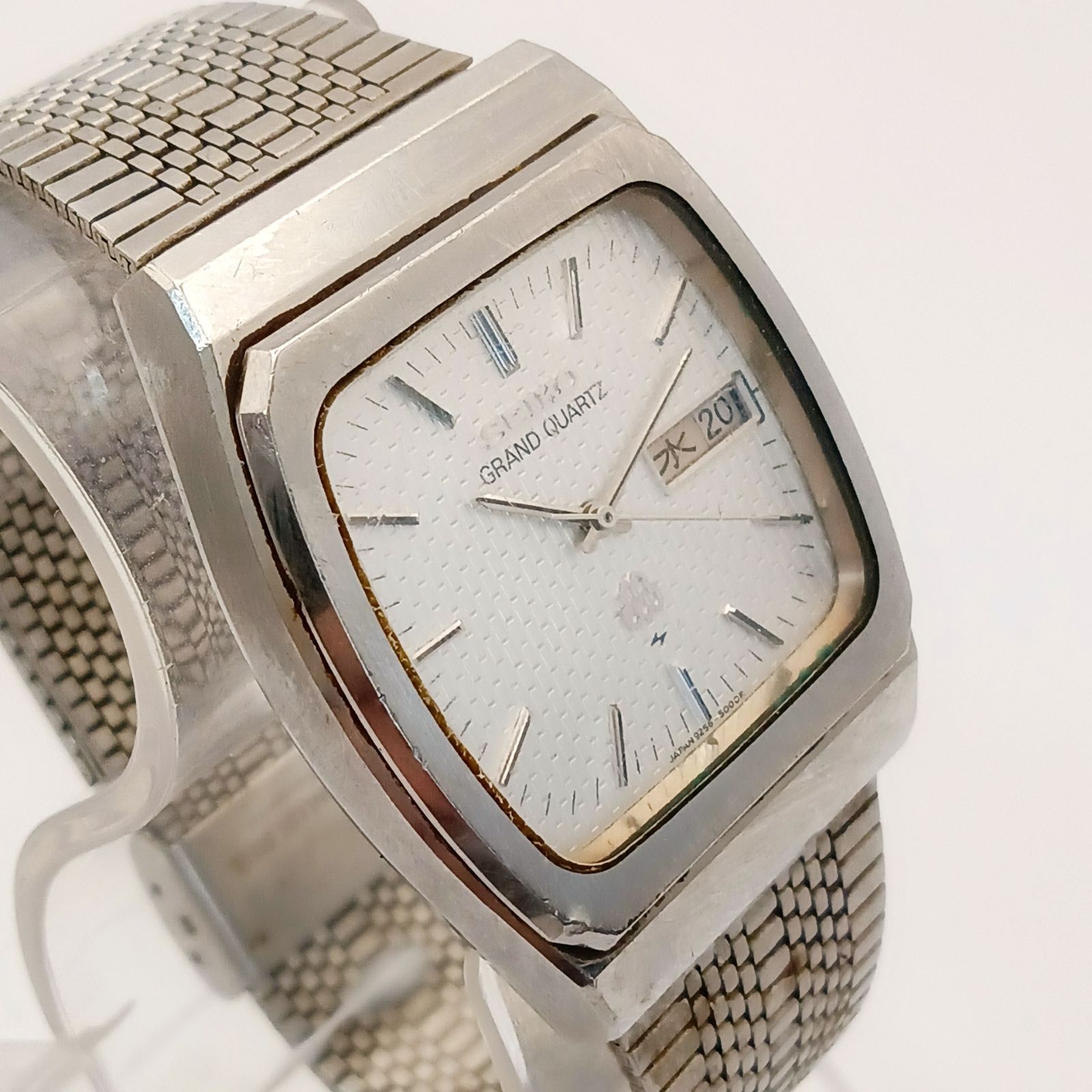 稼働 良品】0520-3 SEIKO GRAND QUARTZ セイコー グランドクォーツ