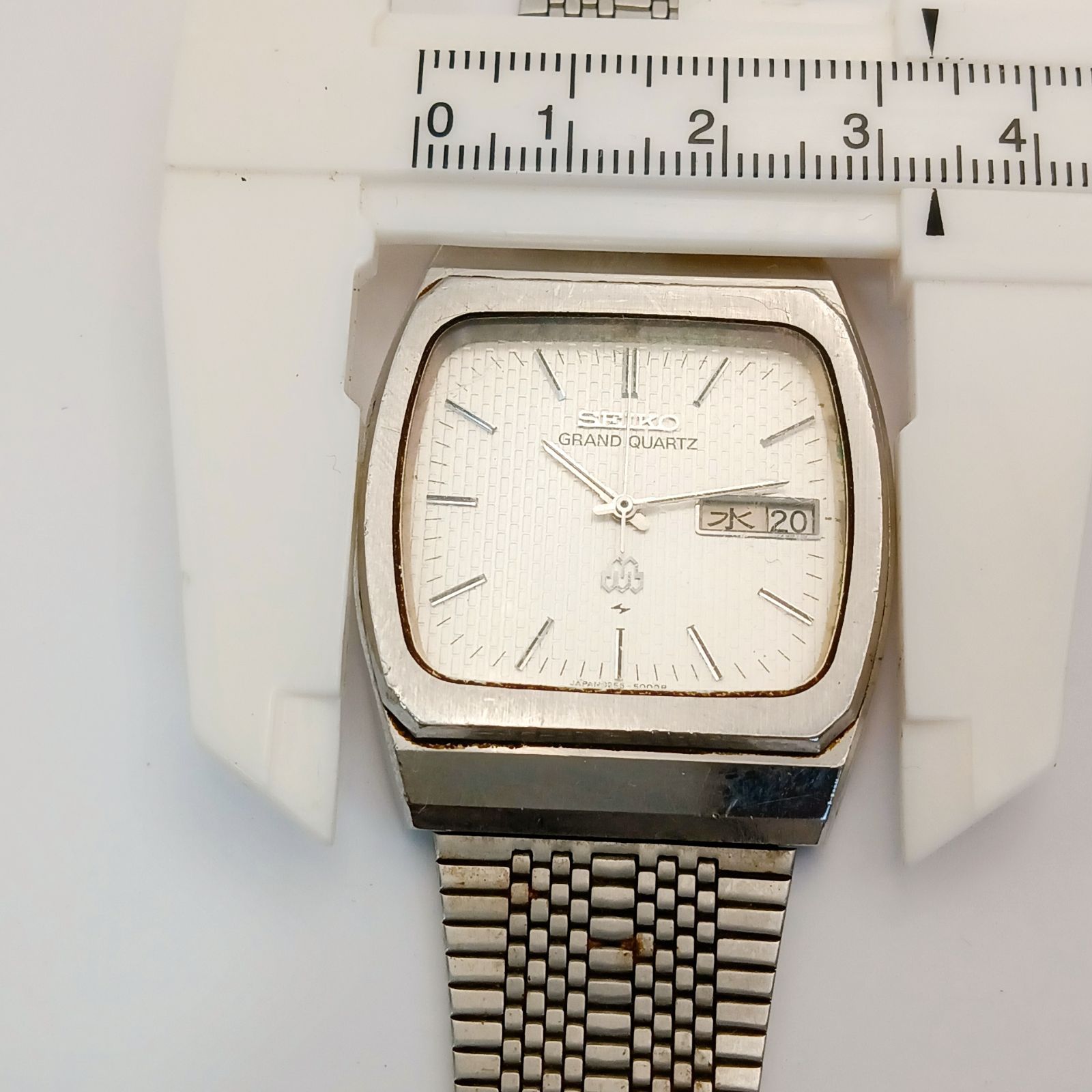 稼働 良品】0520-3 SEIKO GRAND QUARTZ セイコー グランドクォーツ