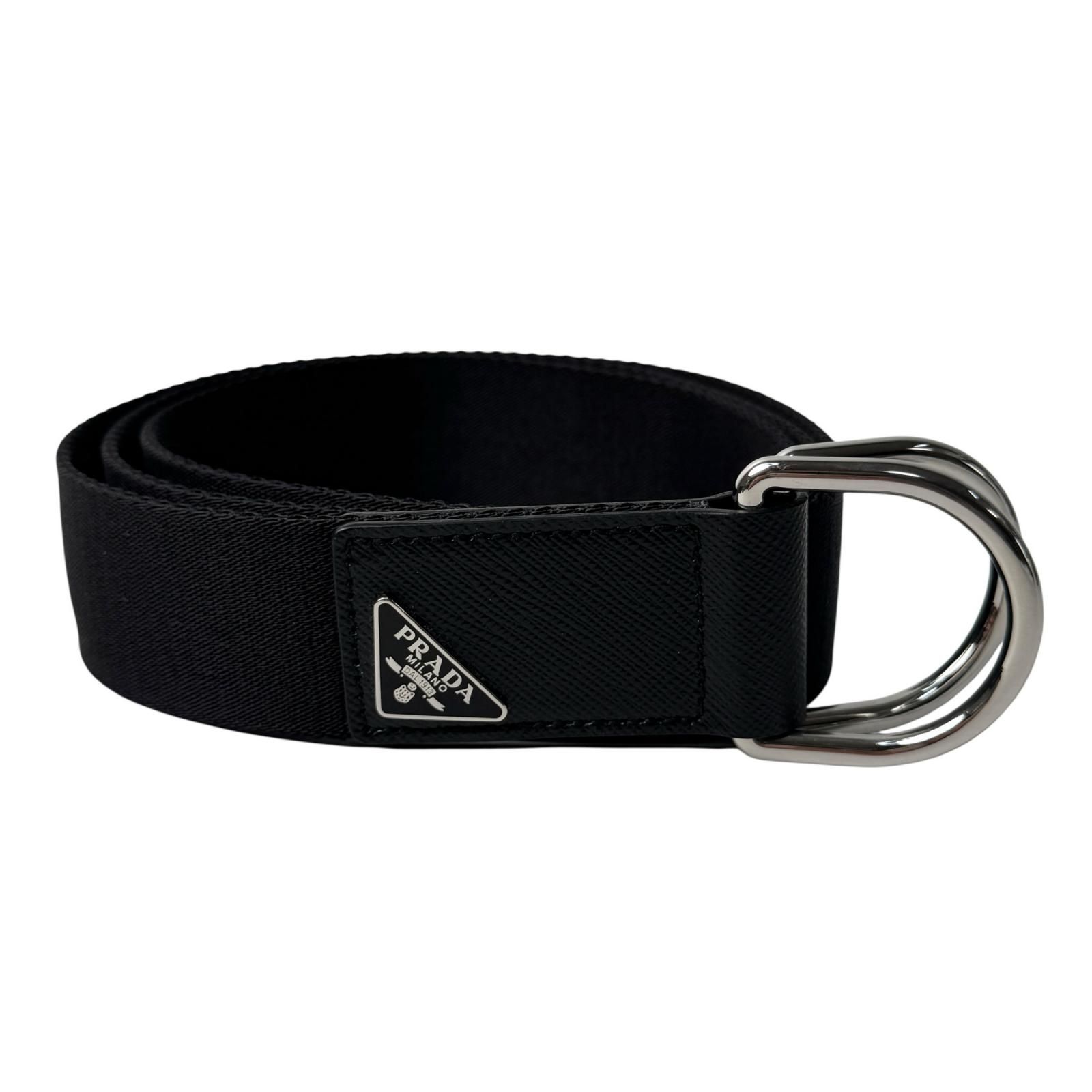 プラダ PRADA ウーブン Re-Nylon 三角ロゴ ベルト 2CN028 2 メンズ 32,370円