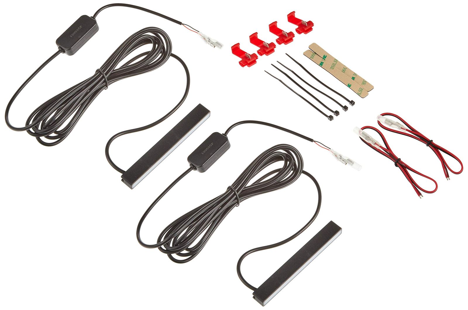 新品 VALENTI(ヴァレンティ) 汎用 LEDデイタイムランプ スーパースリム ショートタイプ ホワイトレンズ/ホワイト発光 DTL-S18CW