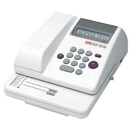 電子チェックライター EC-510 10桁EC-510【マックス】