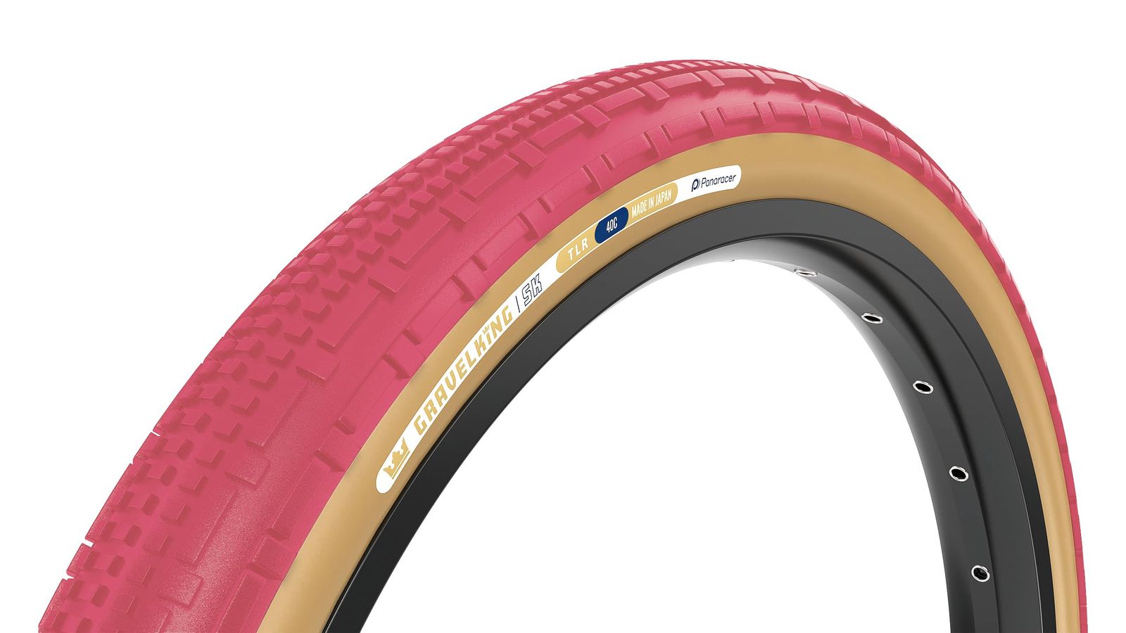 新品 パナレーサー(Panaracer) グラベルキングSK 700×40C チューブレスレディ クランベリー/茶 F740-GKSK-CR-D2