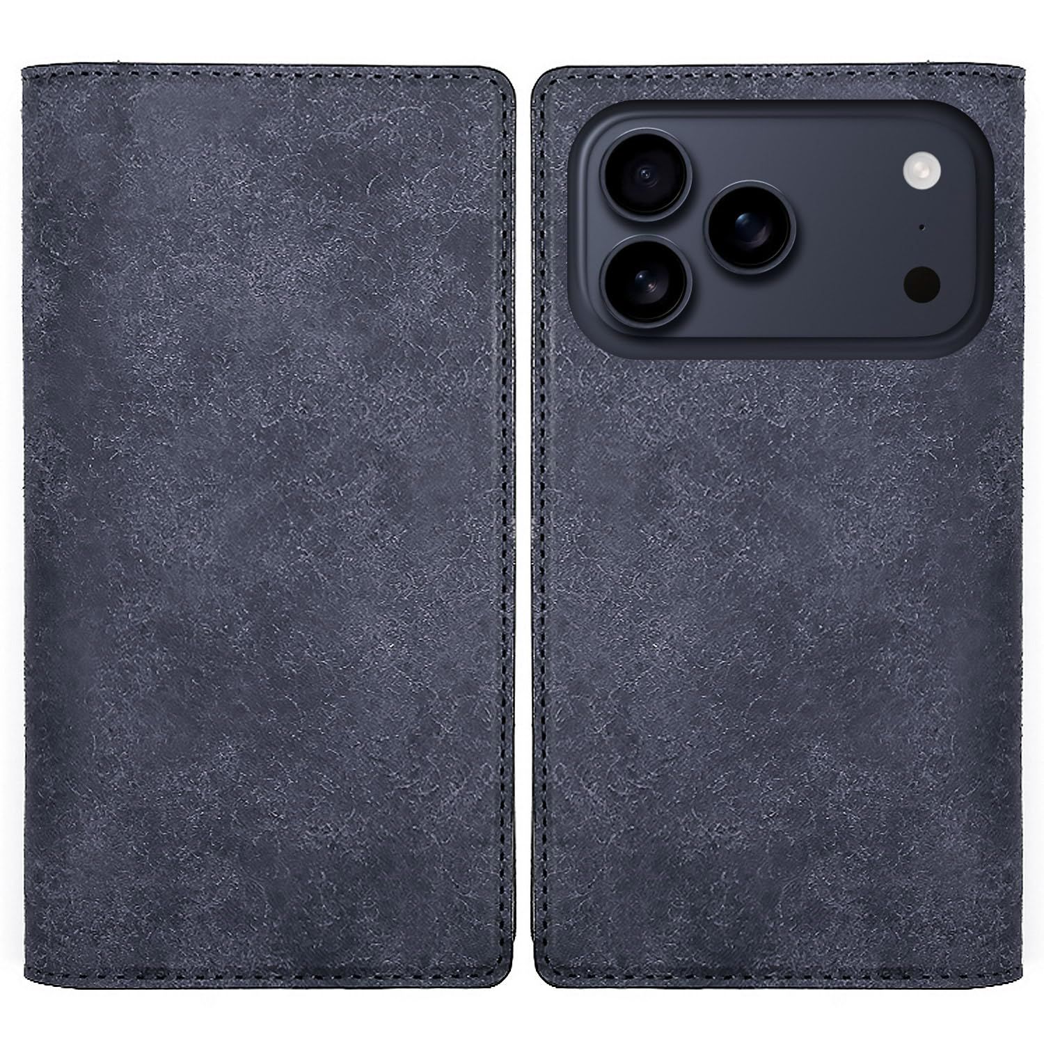 新品 ABBI SIGNATURE iPhone 17 Pro Max 用 ケース 手帳型 日本製 イタリアン本革 MARGOT [ MagSafe対応 ベジタブルタンニンレザー 革職人ハンドメイド ワイヤレス充電対応 ] ABS27791i17PM ネイビー