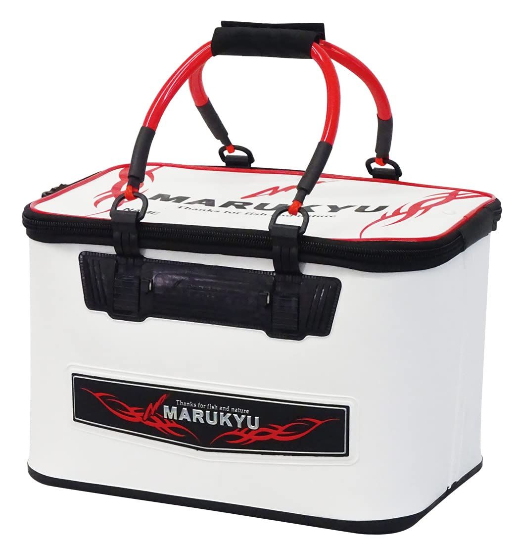 新品 マルキュー(Marukyu) パワーバッカンセミハードTRVII 40TRVII ホワイト サイズ:40(W)×26(D)×26.5(H)cm