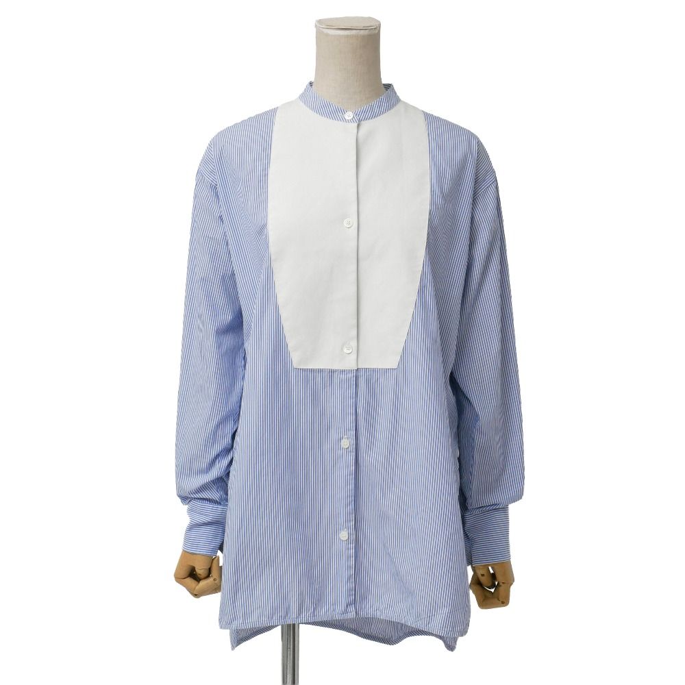 34 フード付きストライプシャツ LOEWE T*.様 Relaxed Website Official USA LOEWE - Blue cotton in T-shirt fit トップス