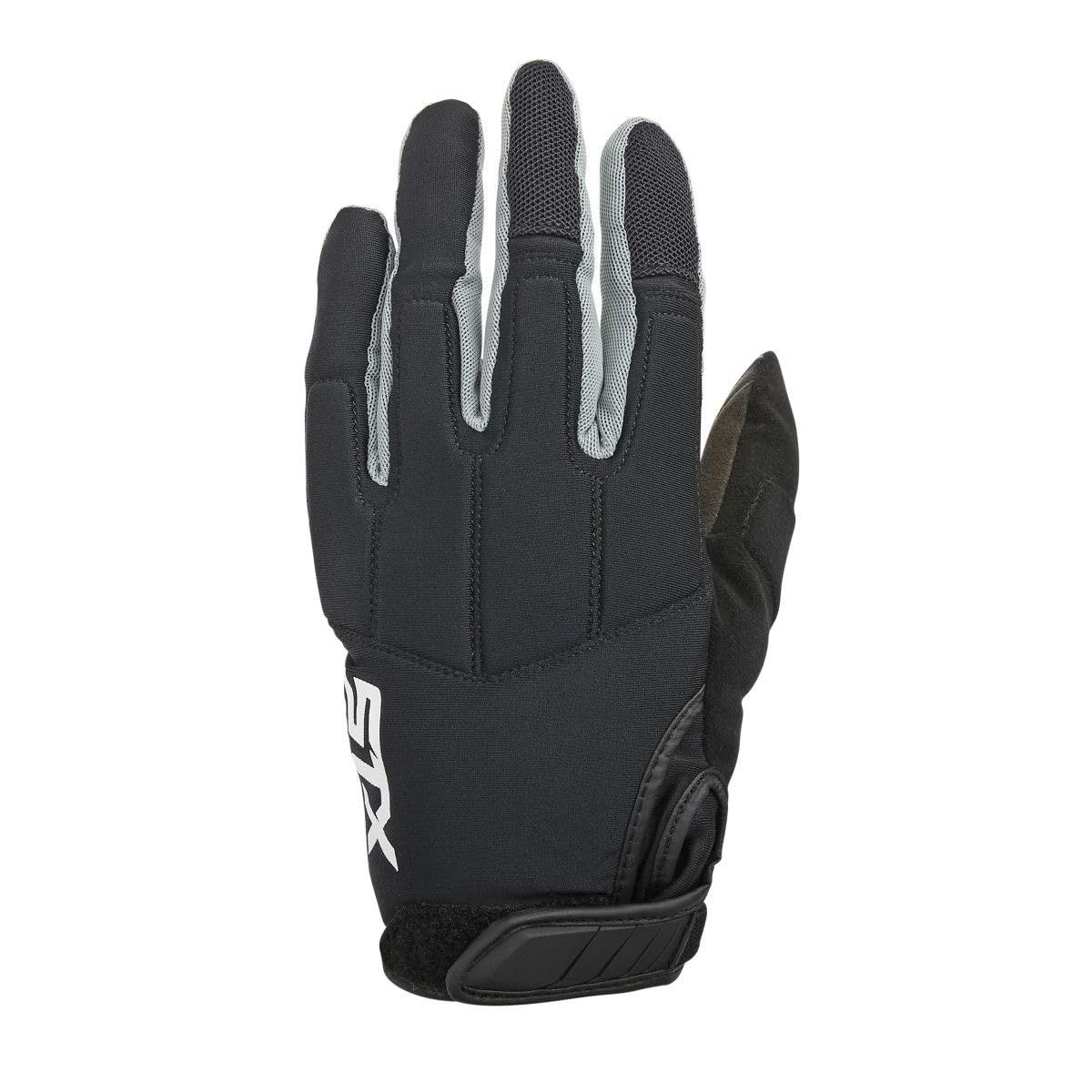 新品 STX ラクロスストライク レディース ストライクグローブ、ブラック、S