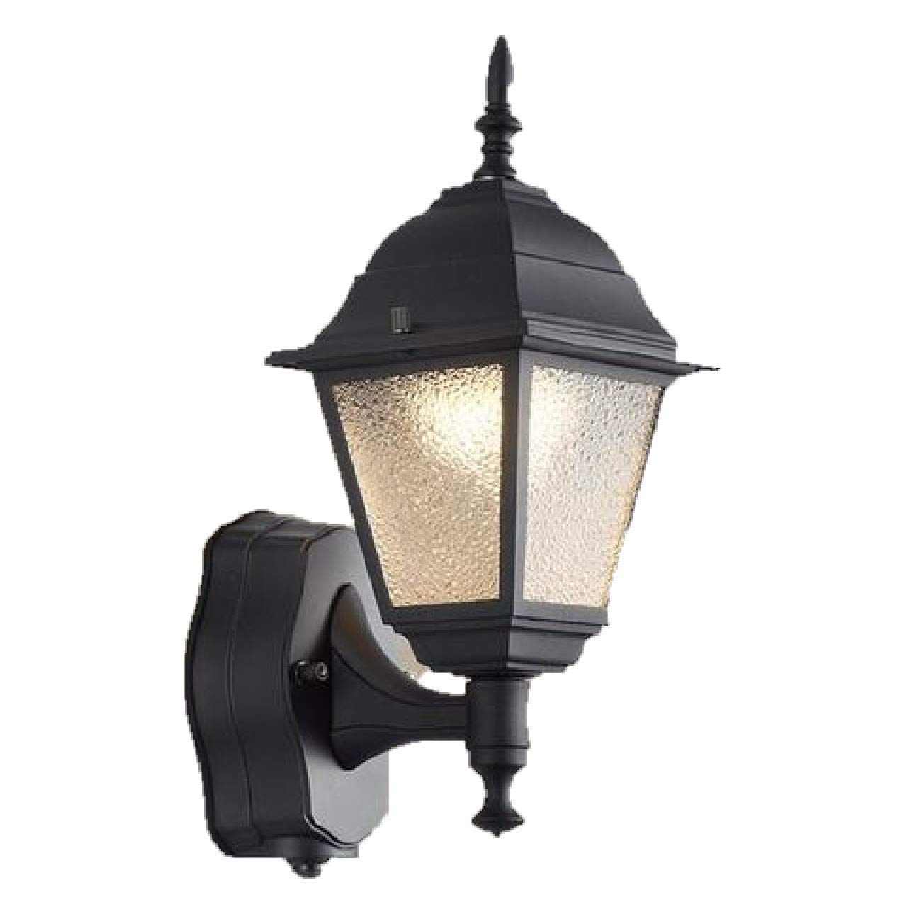 新品 コイズミ LEDアウトドアライト 人感センサ付 防雨型 電球色 BU16701SB