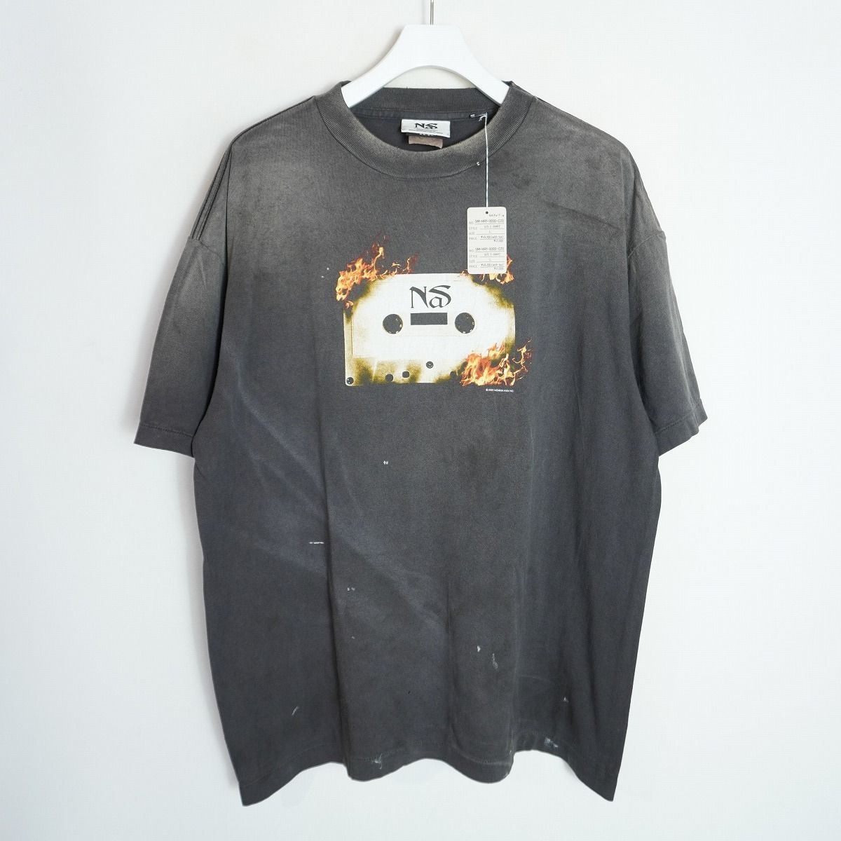 新品 国内正規 25AW SAINT MICHAEL セントマイケル NAS_SS TEE Tシャツ
