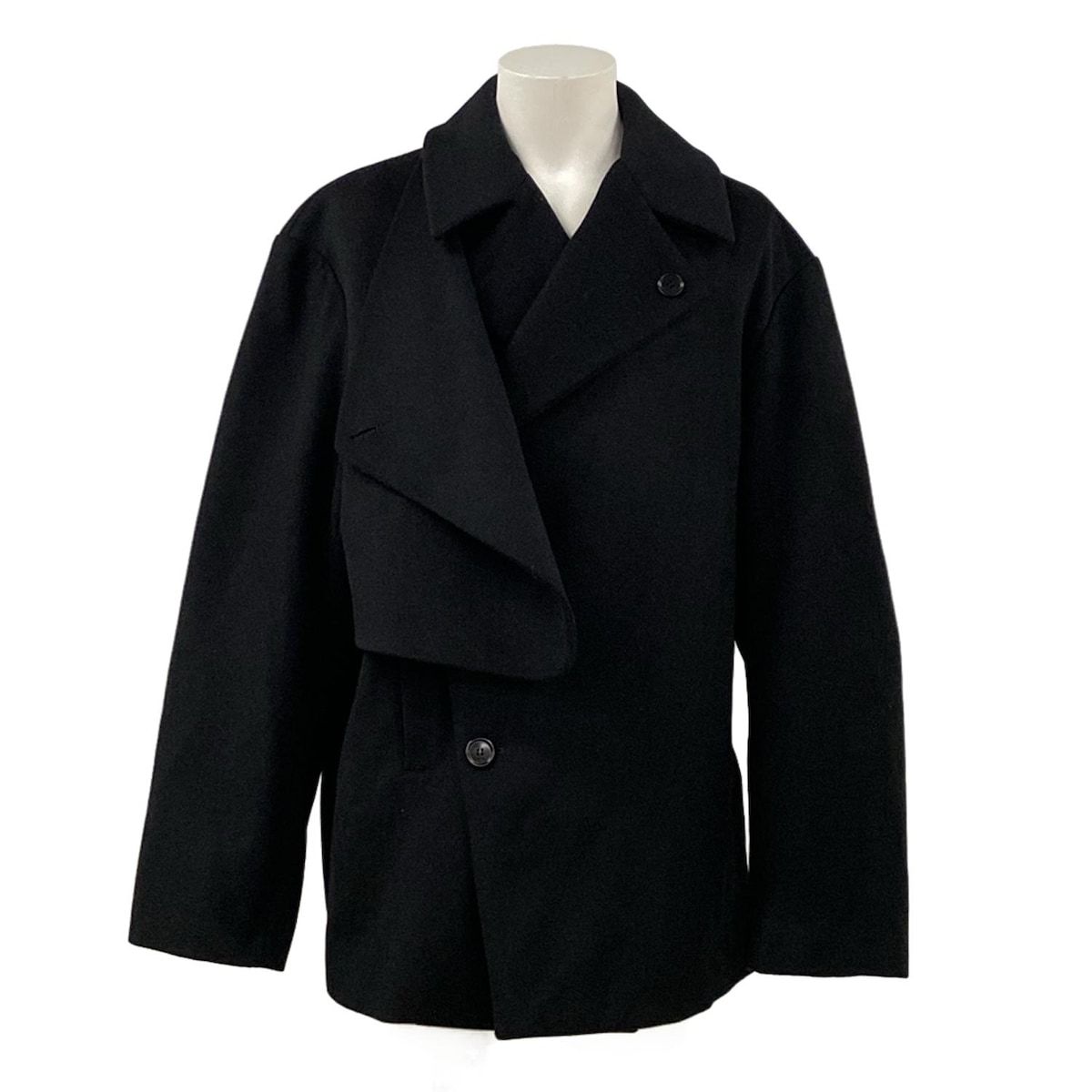 DIOR/ChristianDior(ディオール/クリスチャンディオール) コート サイズ50 XL メンズ美品 943C435B4703 黒 ウール