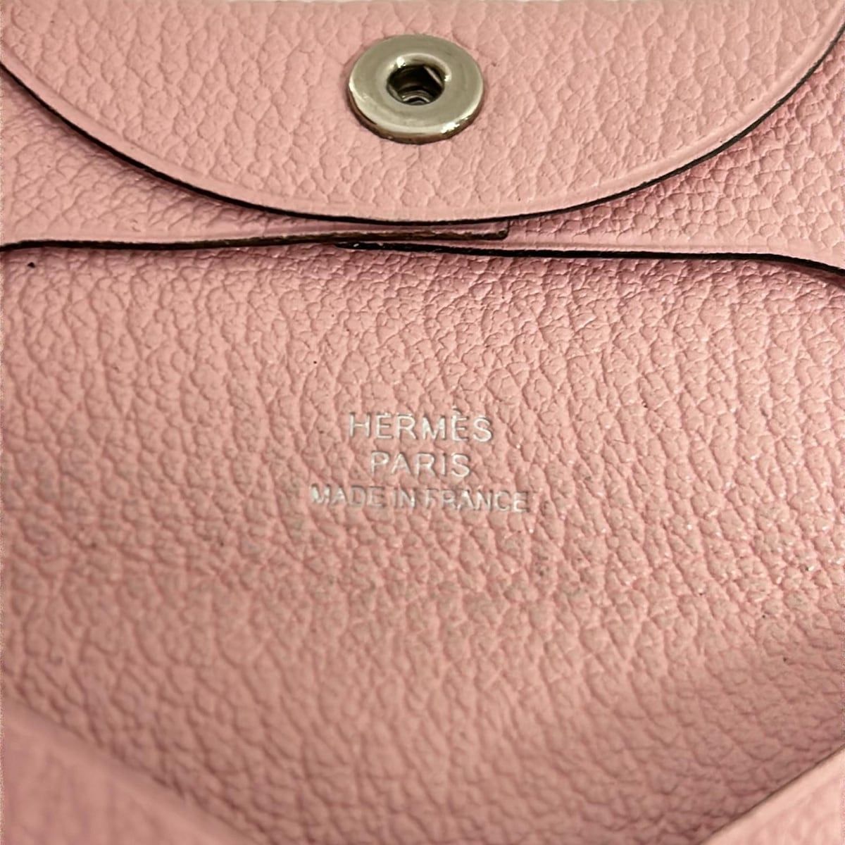 HERMES(エルメス) コインケース美品 バスティア ローズサクラ - メルカリ