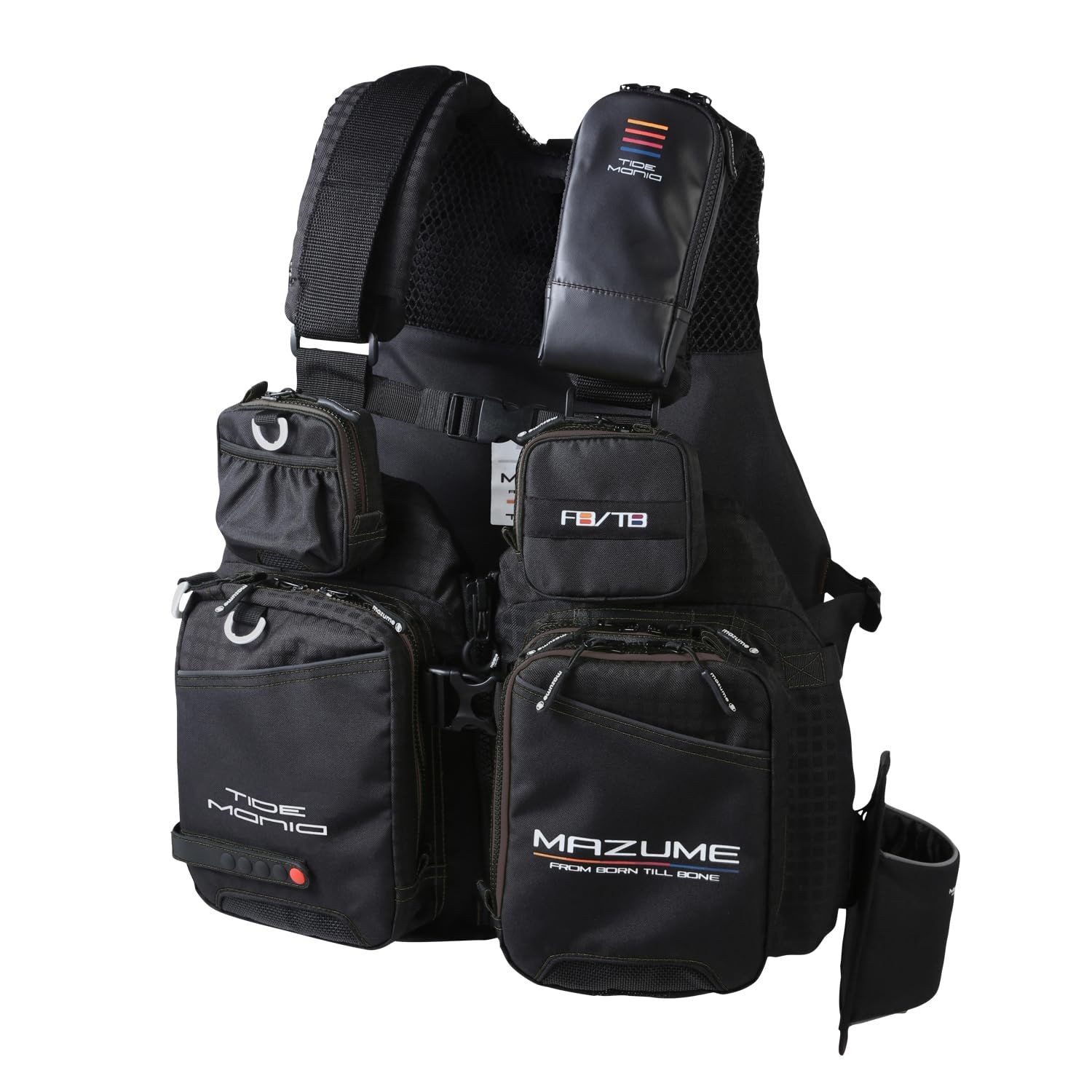 mazume タイドマニアライフジャケット 新品 mazume タイドマニア ライフジャケット MZLJ-831 ブラック