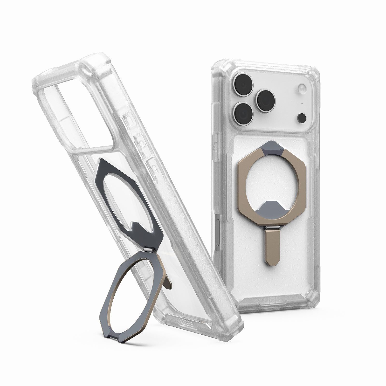 新品 URBAN ARMOR GEAR iPhone 17 ProMax 2025対応耐衝撃ケース PLASMA XTE MAGSAFE クリア/チタン 【正規日本代理店品】 UAG-IPH25LA-TXM-C/T