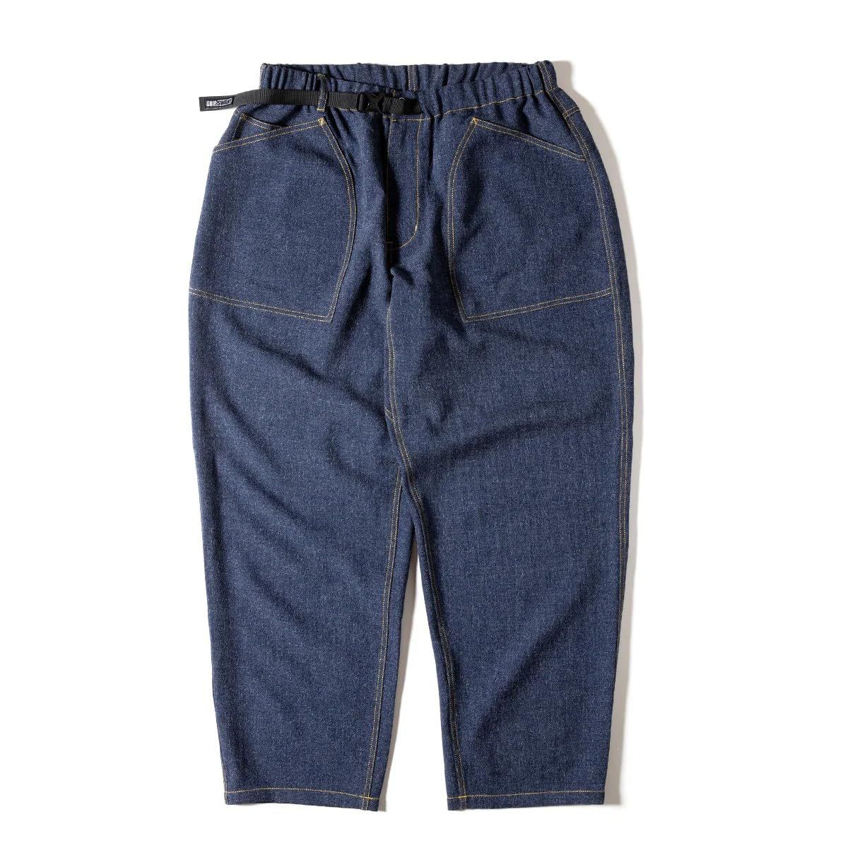新品 [グリップスワニー] DENIM-LIKE PANTS LOOSE FIT GSMP-068(MINDIGO)