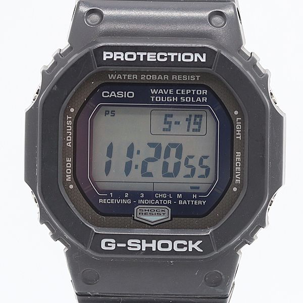 稼働 カシオ Gショック GW-5600J 電波ソーラー デジタル文字盤 メンズ腕時計 2000000 5NBG KZK ABC23300