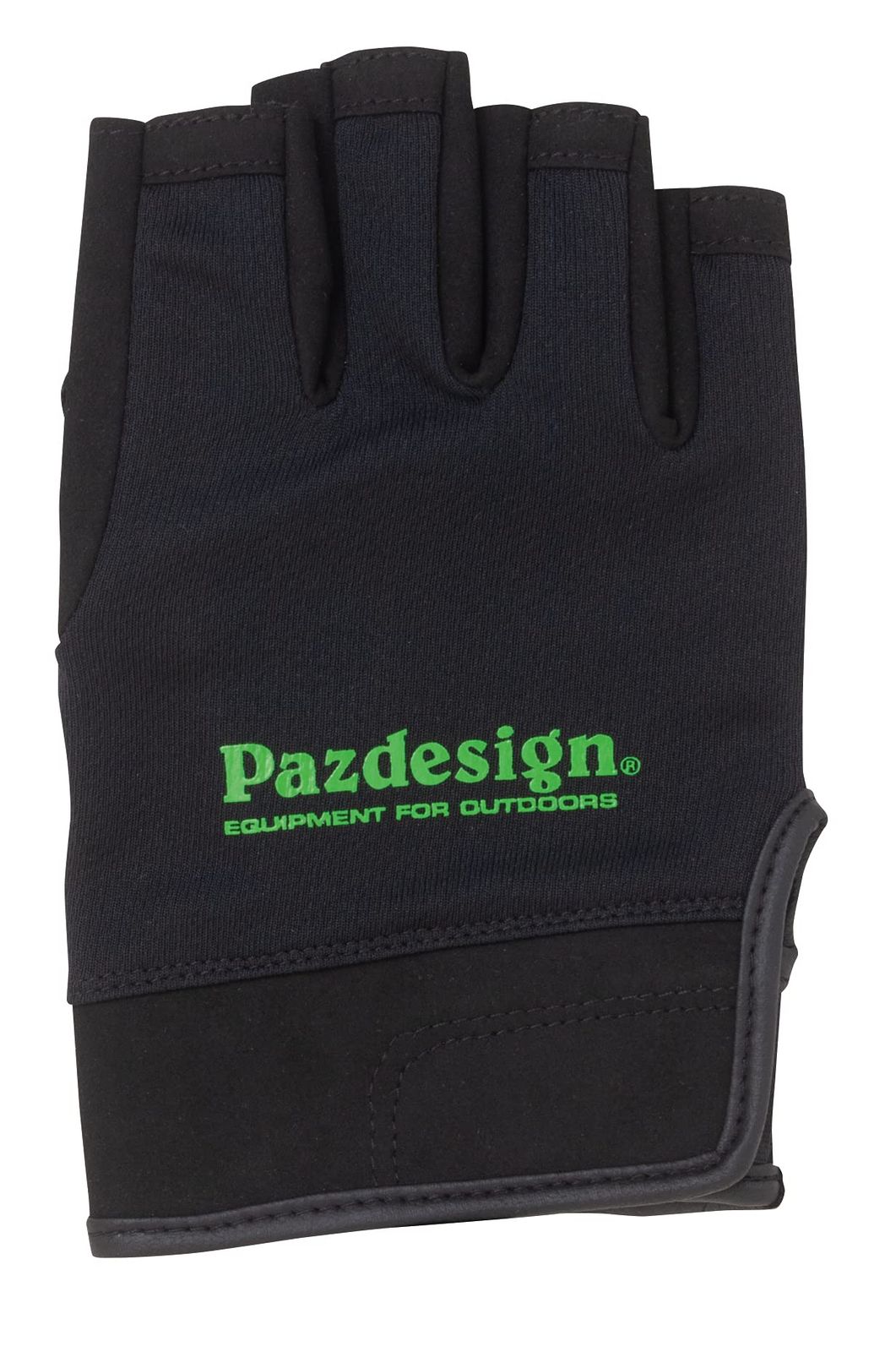 新品 パズデザイン 5フィンガーレス・クールドライグローブ タイプ2 (5FINGERLESS COOLDRY GLOVE II) XL ブラック/グリーン PGV-038