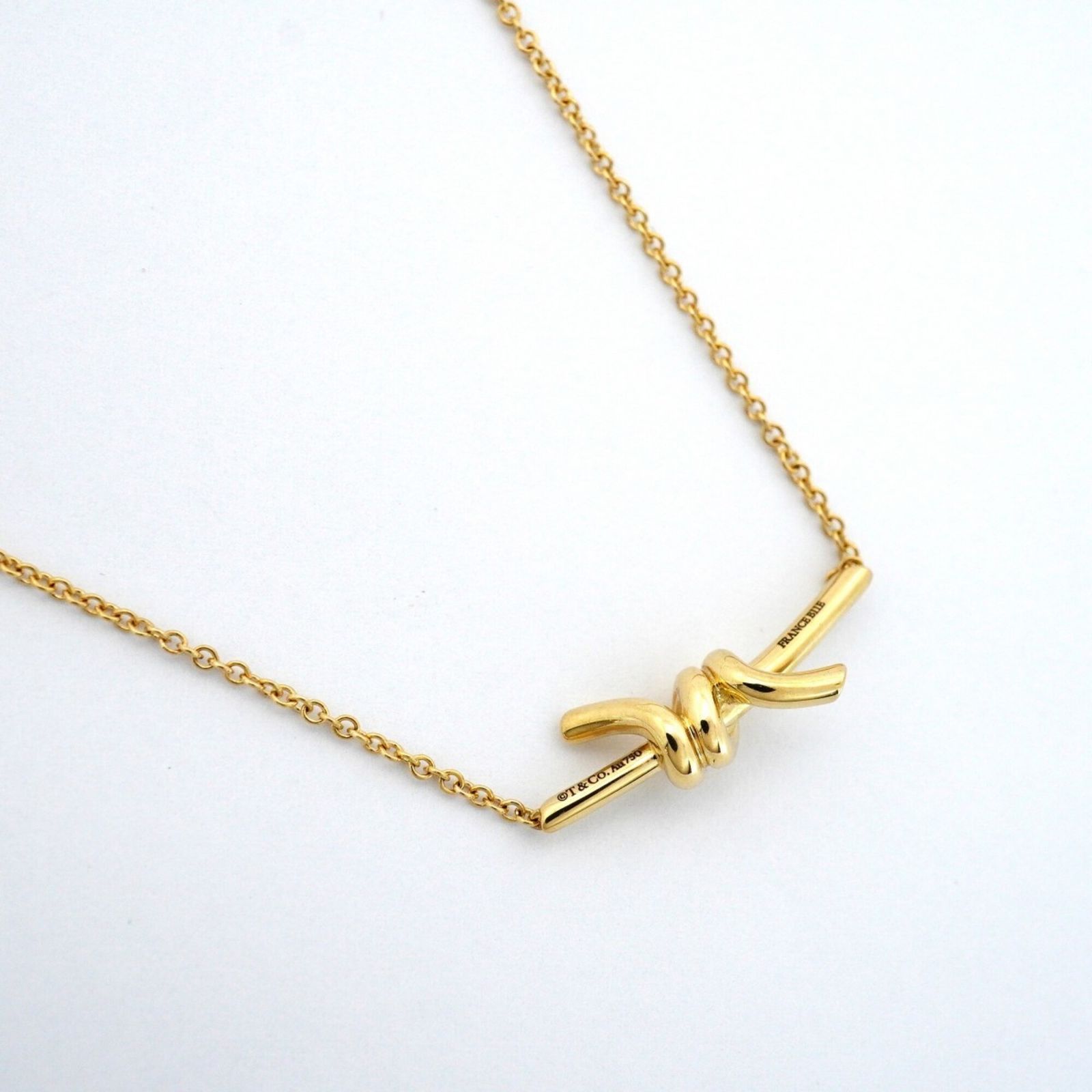 ティファニー(Tiffany) ティファニー ネックレス ノット スモール
