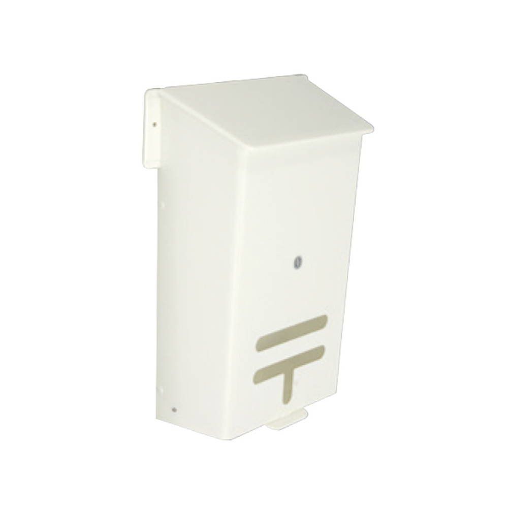 新品 中西産業 上蓋付キボックス ホワイト PO-BX-UF