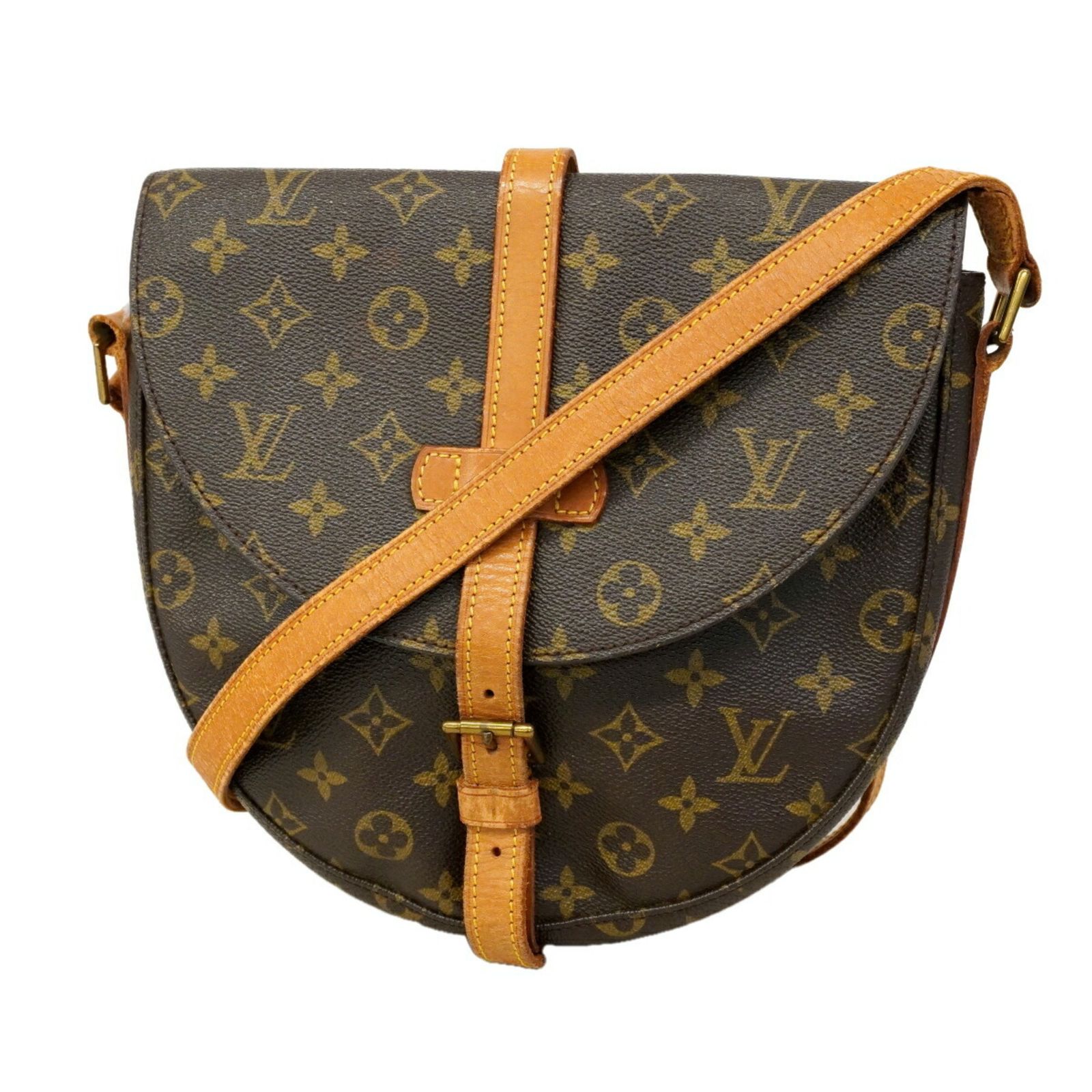 ルイ・ヴィトン(Louis Vuitton) ルイ・ヴィトン ショルダーバッグ モノグラム シャンティGM M51232 ブラウンレディース