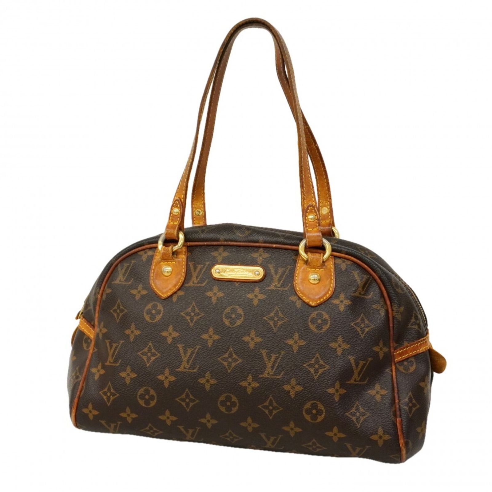 ルイ・ヴィトン(Louis Vuitton) ルイ・ヴィトン ハンドバッグ モノグラム モントルグイユPM M95565 ブラウンレディース