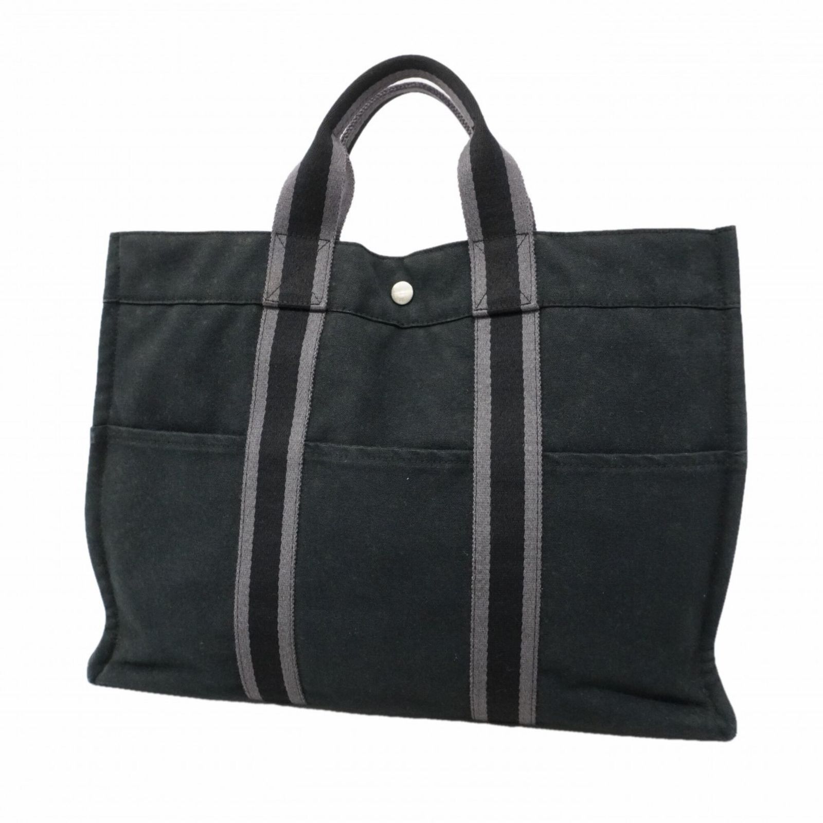 エルメス(Hermes) エルメス トートバッグ フールトゥMM キャンバス