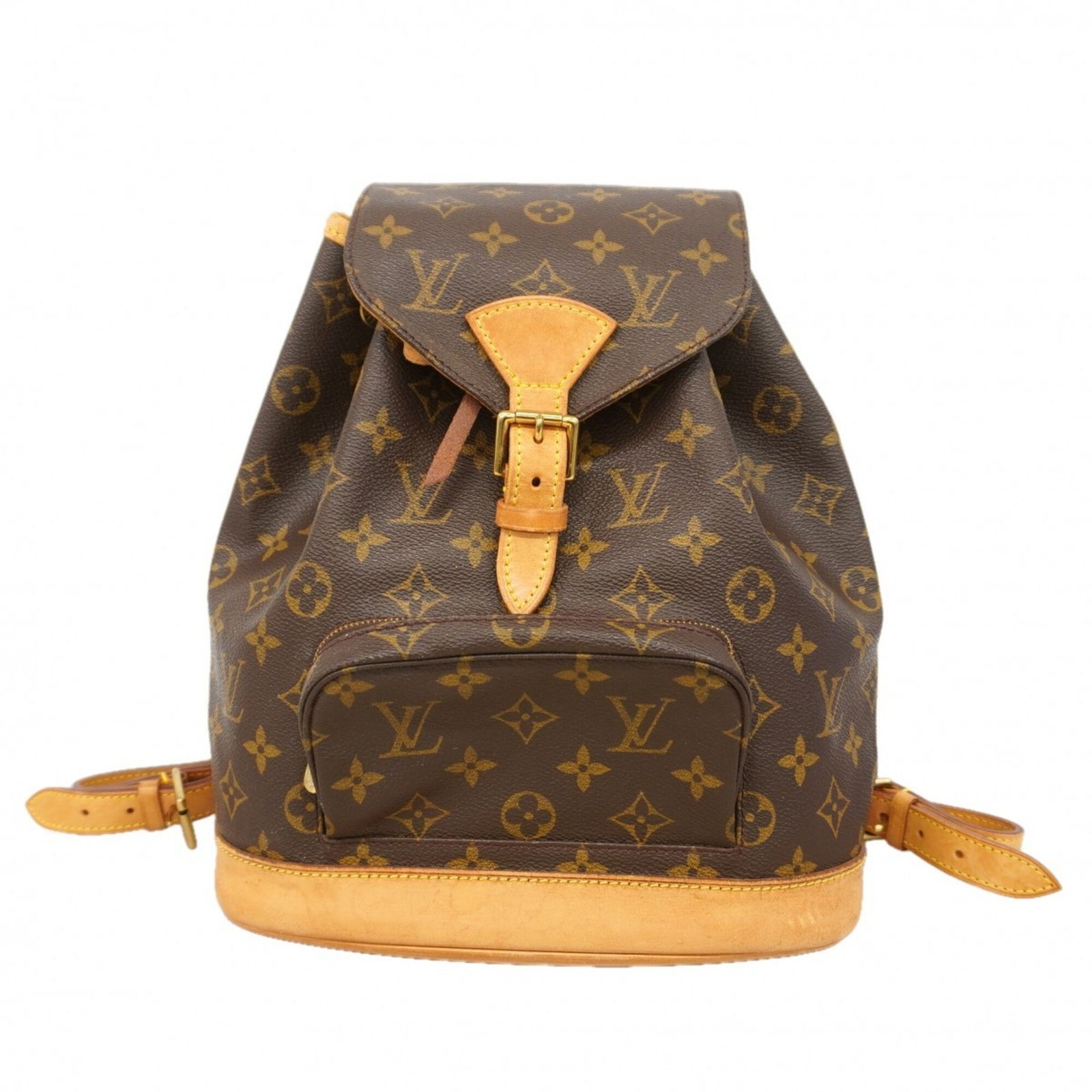 ルイ・ヴィトン(Louis Vuitton) ルイ・ヴィトン リュック・デイパック モノグラム モンスリMM M51136 ブラウンレディース
