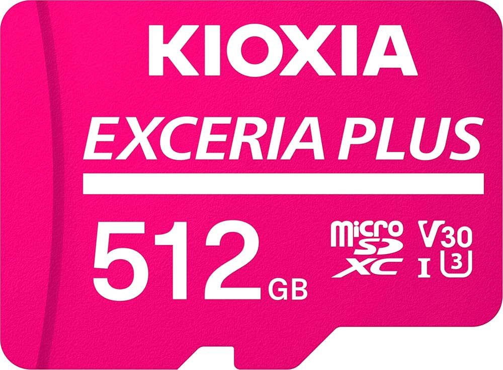 KIOXIA EXCERIA PLUS KLMPAE512G （512GB） MicroSDメモリーカード