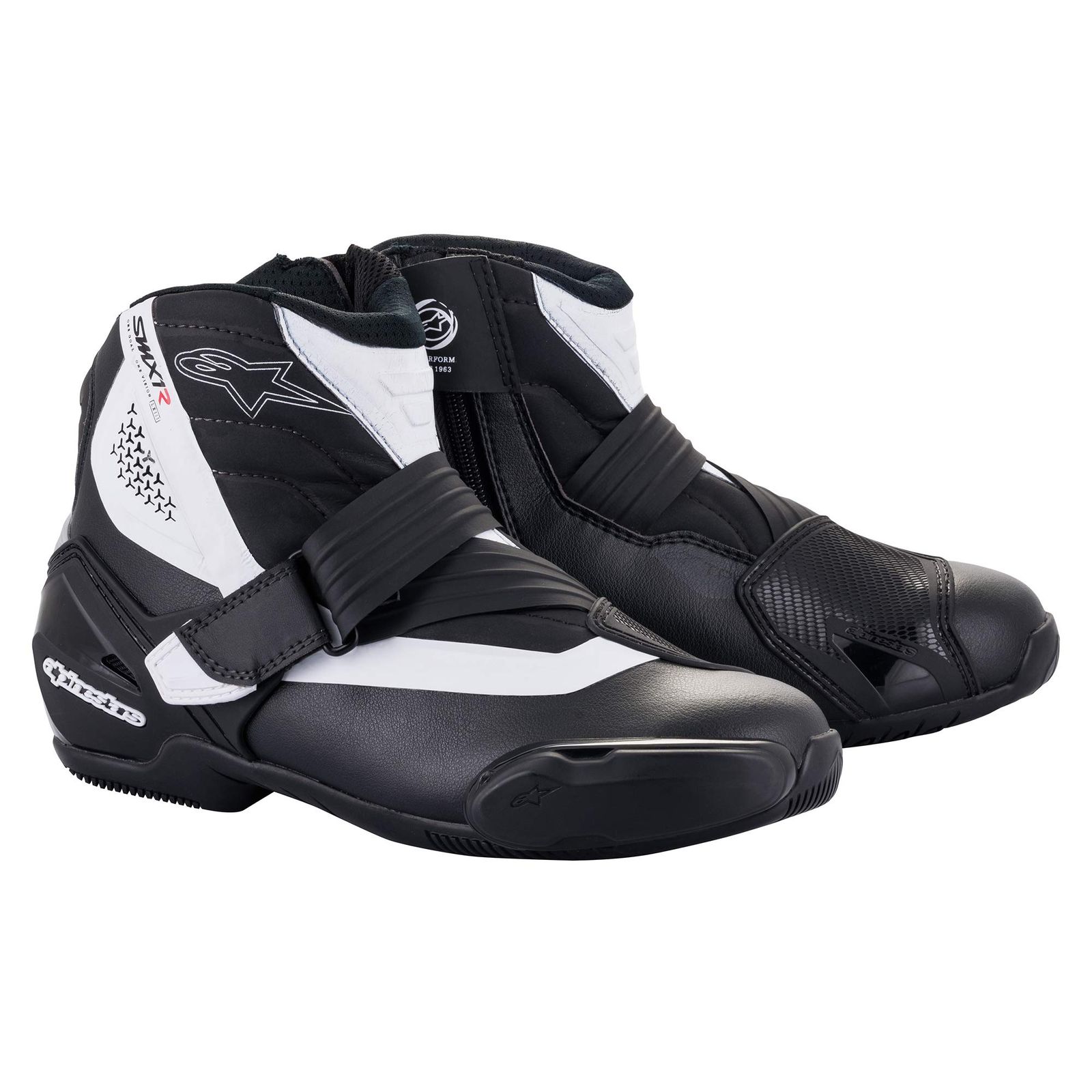 新品 alpinestars(アルパインスターズ)バイクブーツ ブラック/ホワイト EUR43/27.5cm SMX-1 R v2ブーツ 2224521