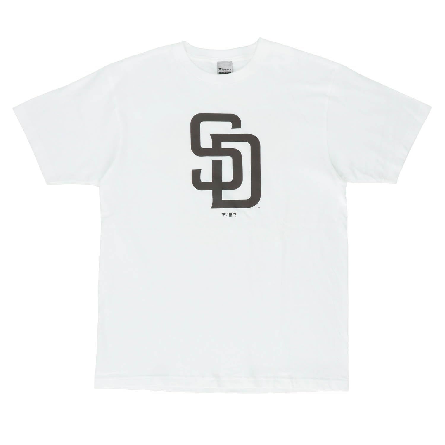 新品 [ファナティクス] MLB PRIMARYLOGO TEE サンディエゴ・パドレス ML0125SS09 WHITE M