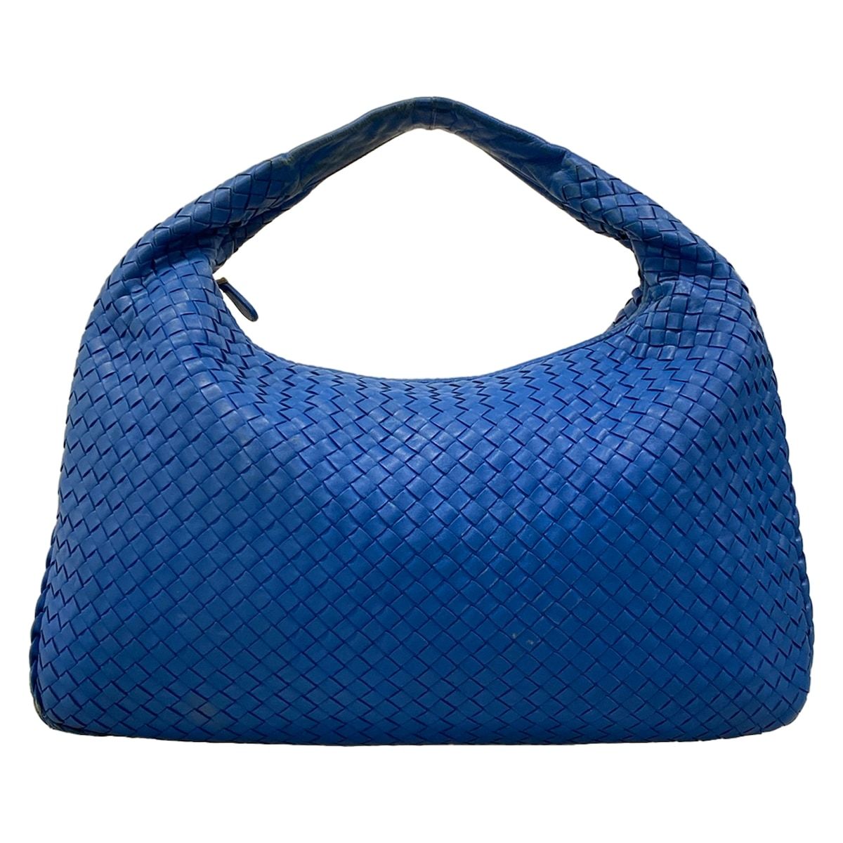 BOTTEGA VENETA(ボッテガヴェネタ) ハンドバッグ イントレチャート ブルー レザー