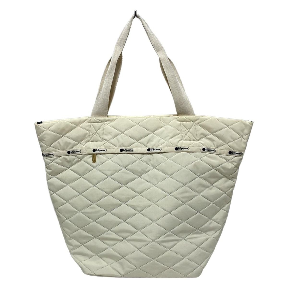 LESPORTSAC(レスポートサック) トートバッグ美品 - アイボリー×黒