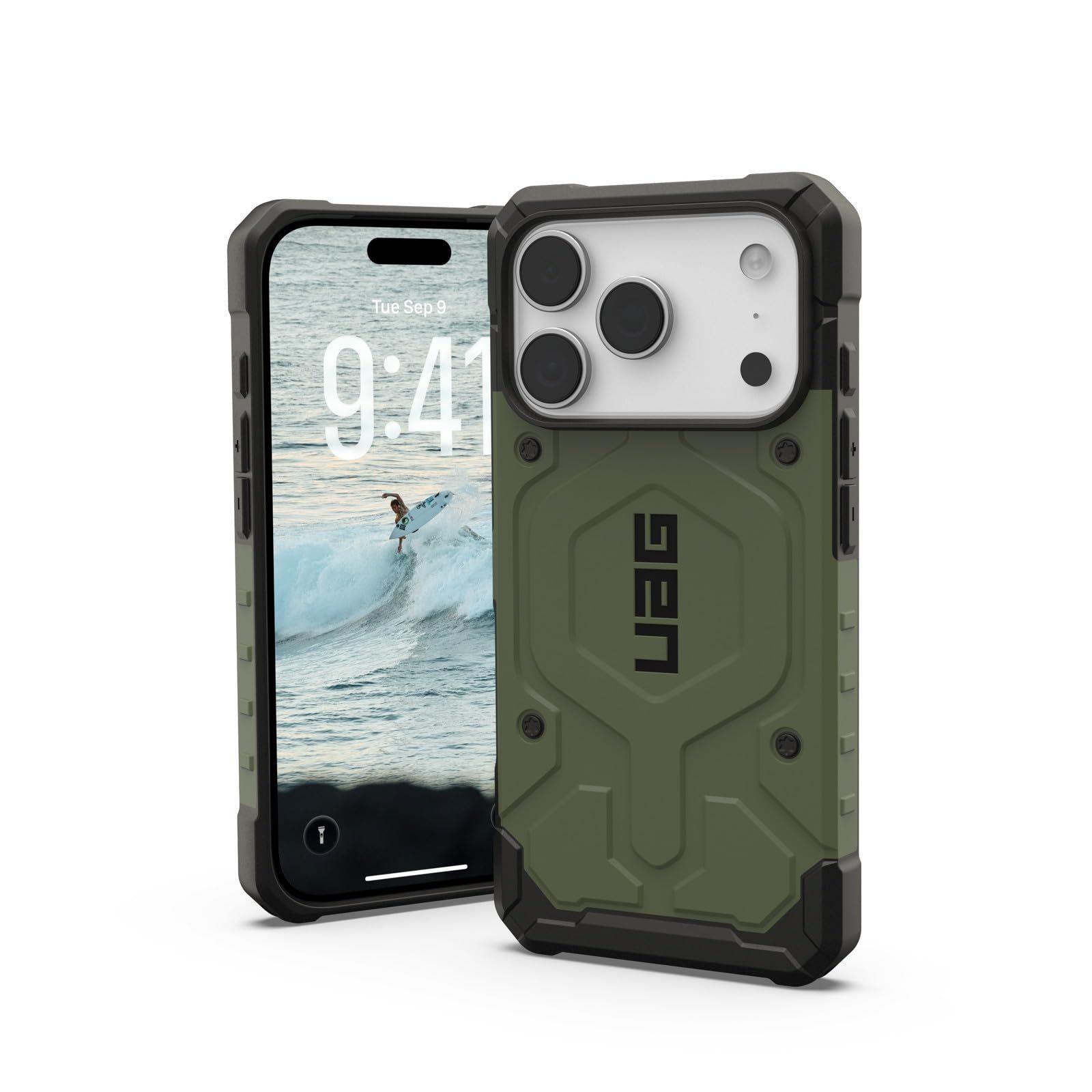 新品 URBAN ARMOR GEAR iPhone 17 Pro 2025対応耐衝撃ケース PATHFINDER MAGSAFE オリーブ 【正規日本代理店品】 UAG-IPH25MA-MS-OL