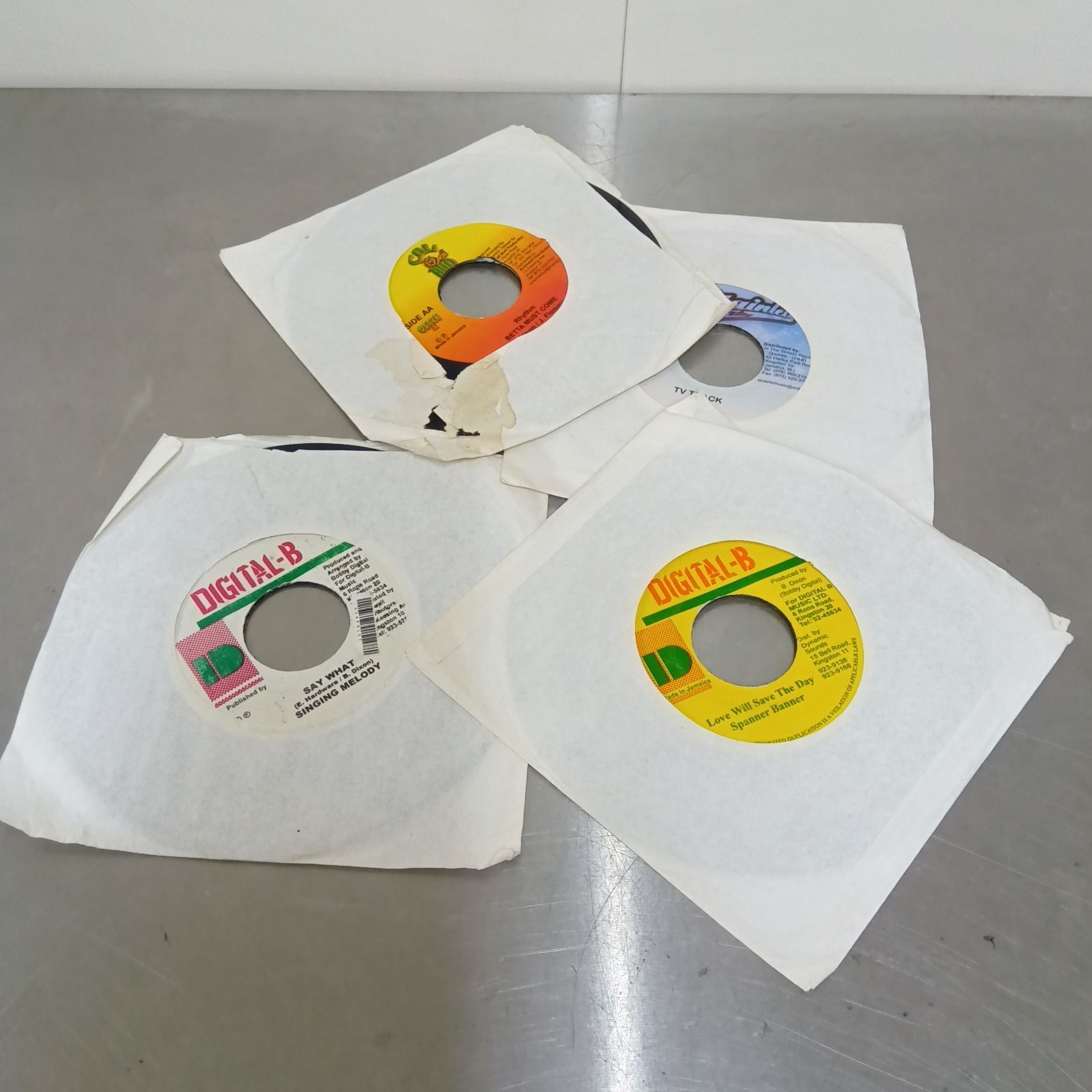 レゲエ レコード シングル 4枚セット ⑥ reggae 7inchi vinyl - メルカリ