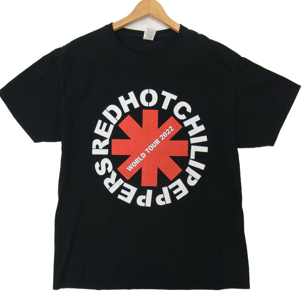 希少☆2022年 北米ツアー レッチリ Tシャツ プリント The Strokes/Thundercat フルーツオブザルーム RED HOT CHILI PEPPERS ホンジュラス製