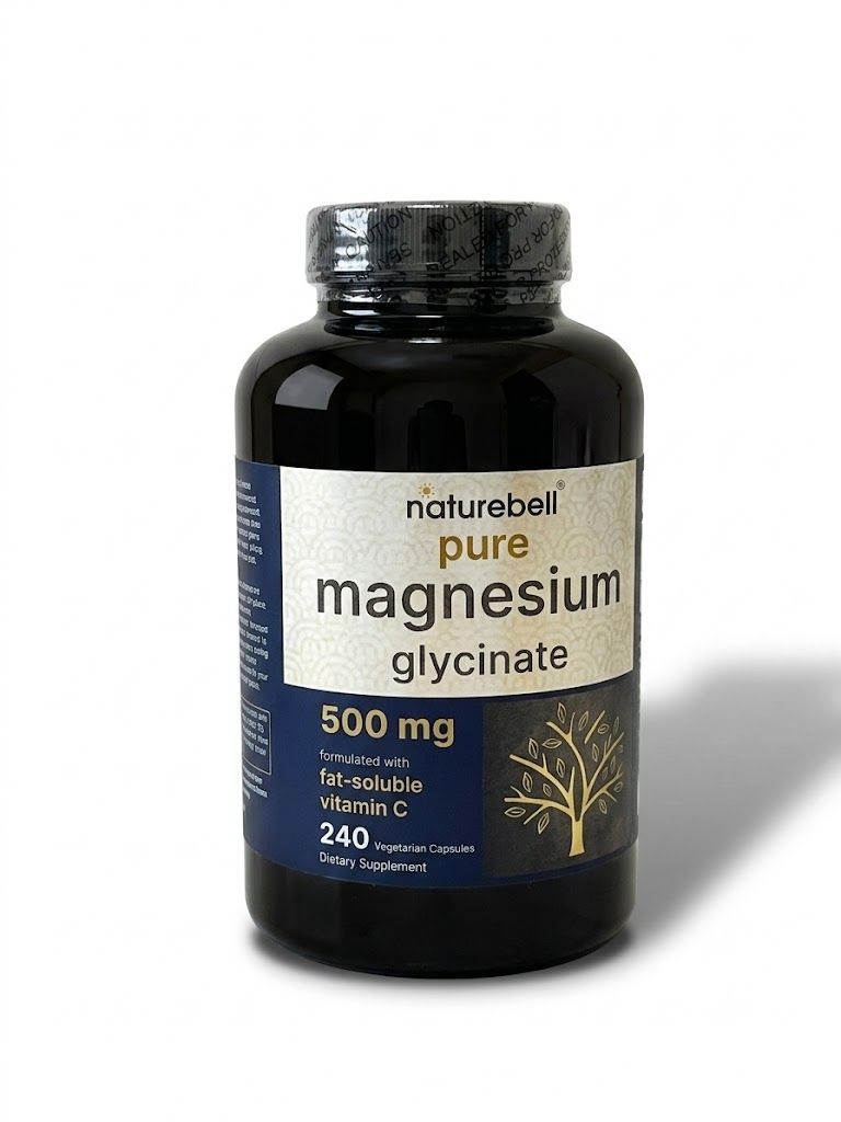 Magnesium Glycinate Capsules 500mg | 240 Count　 NatureBell