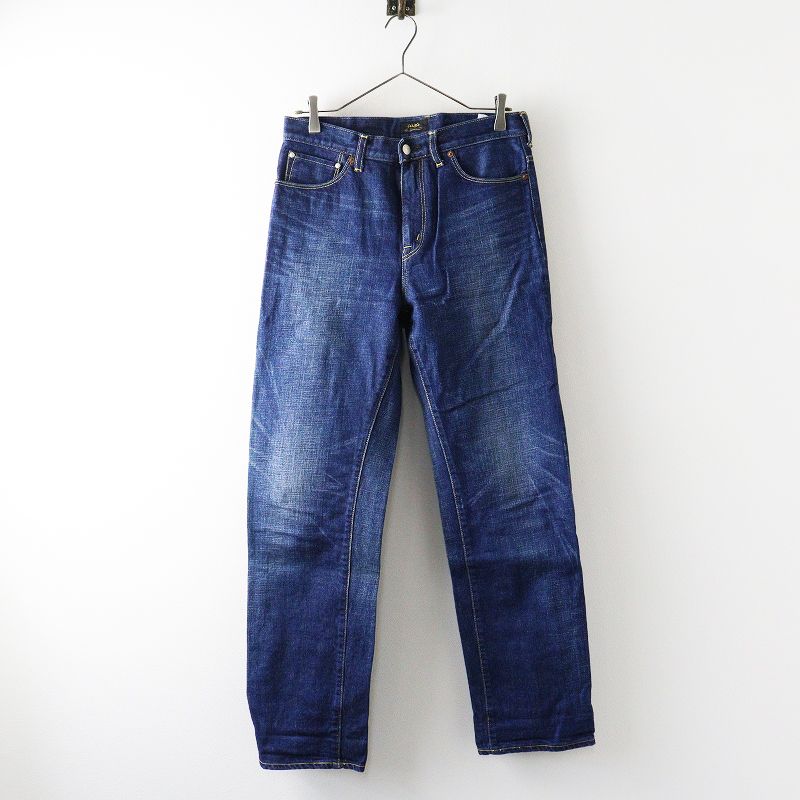 【美品】caqu サキュウ　ストレートデニム　1 サキュウ caqu modern straight モダン ストレートデニムパンツ 2