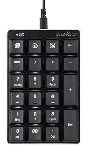 ぺリックス PERIPAD-303B メカニカルテンキー 便利なコピペショートカットキー 有線 茶軸 Kailh ブラウンスイッチ バックライト (白) 付き - ブラック【正規保証品】p 2d47e190
