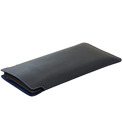 ポメラ レザーケース 牛革 ネイビー キングジム (DM250 / DM200 用) LCASE01-NA 本革p 354d39a9