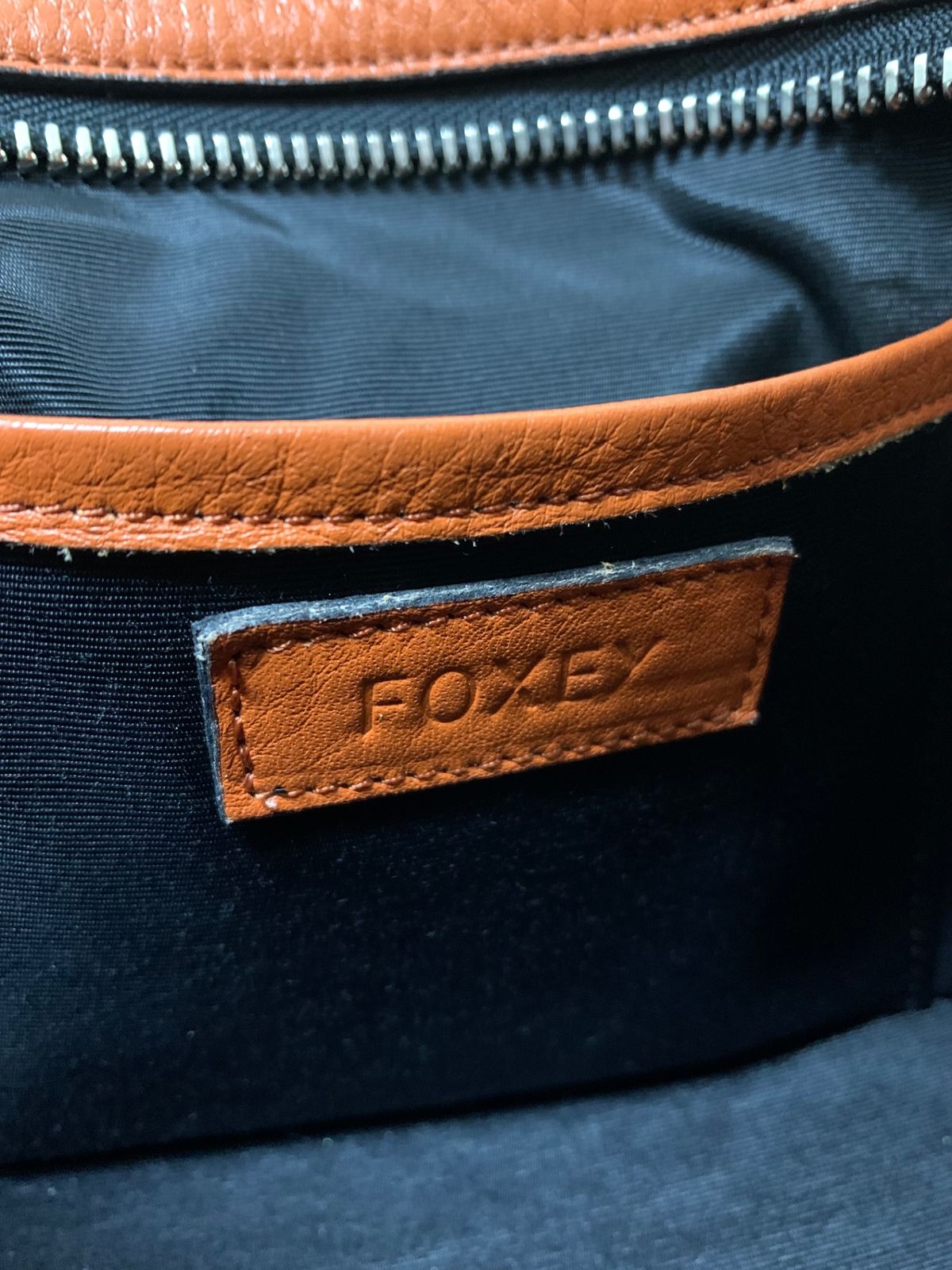 デイジーリンforフォクシー 34825 トートバッグ オレンジ レザー