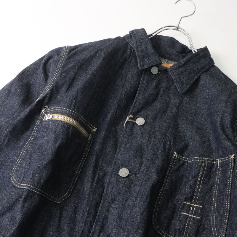 未使用 定価4.7万 フォーティファイブアール 45R ライ麦デニムの908 未使用 定価4.7万 フォーティファイブアール 45R ライ麦デニムの908