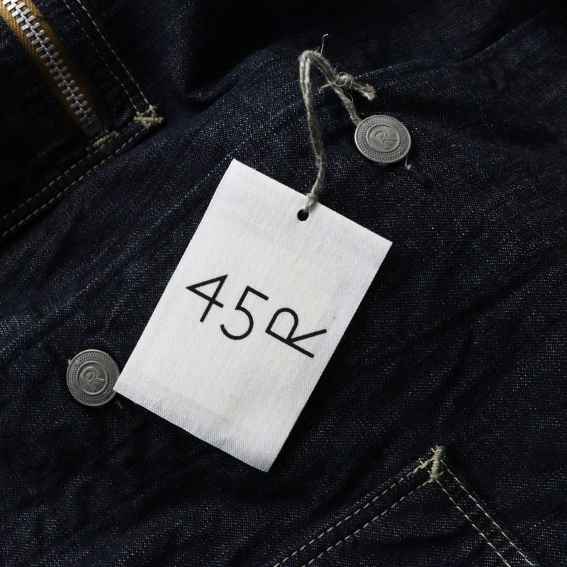 未使用 定価4.7万 フォーティファイブアール 45R ライ麦デニムの908