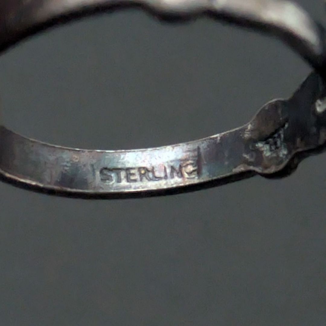 ナバホ族 Bell Trading Post 11.5号 シルバー ターコイズ 重ね付け 2.4
