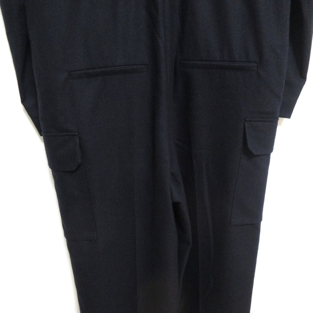 美品 24AW ebure エブール ウール×カシミアポプリン 長袖
