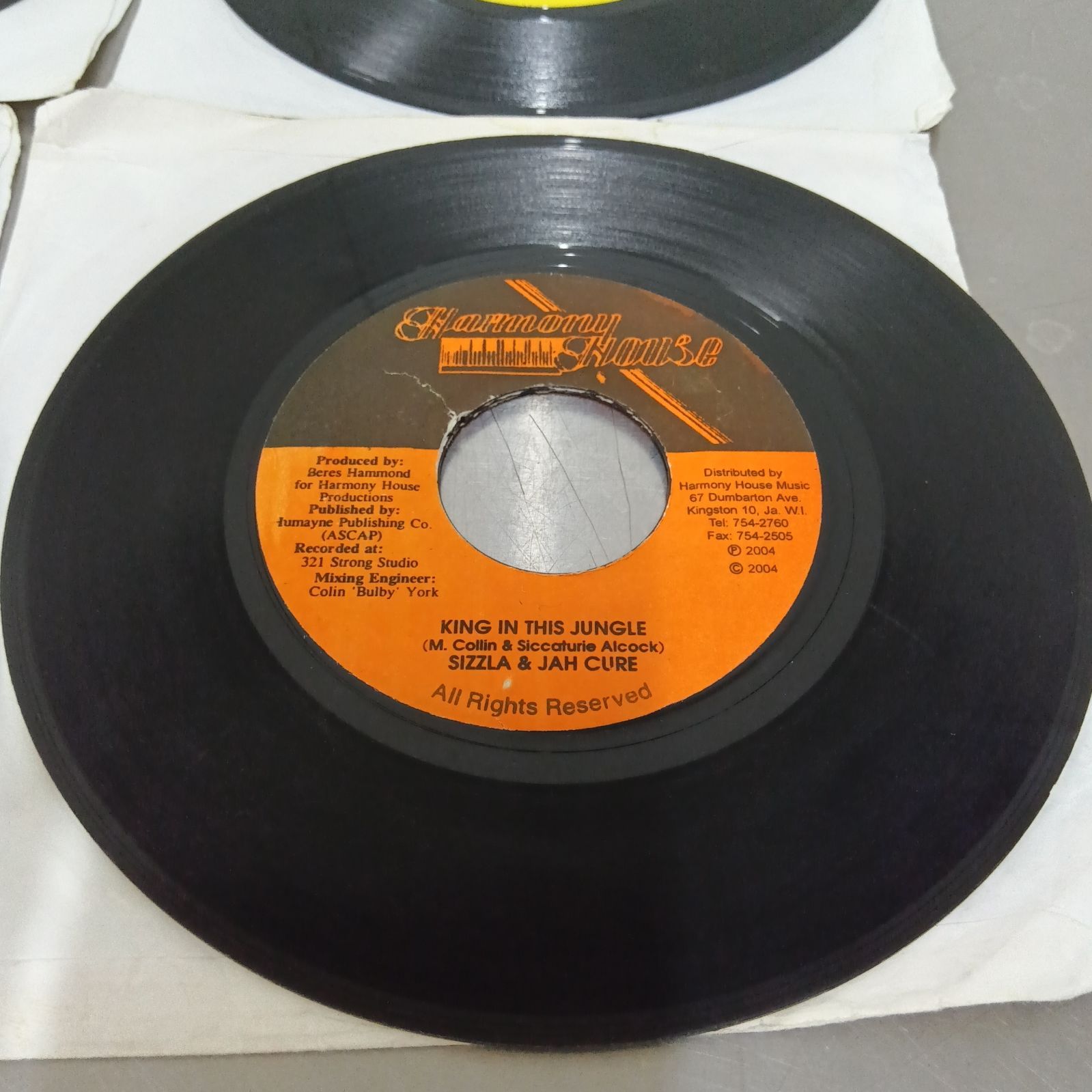 レゲエ レコード シングル 4枚セット ⑦ reggae 7inchi vinyl - メルカリ