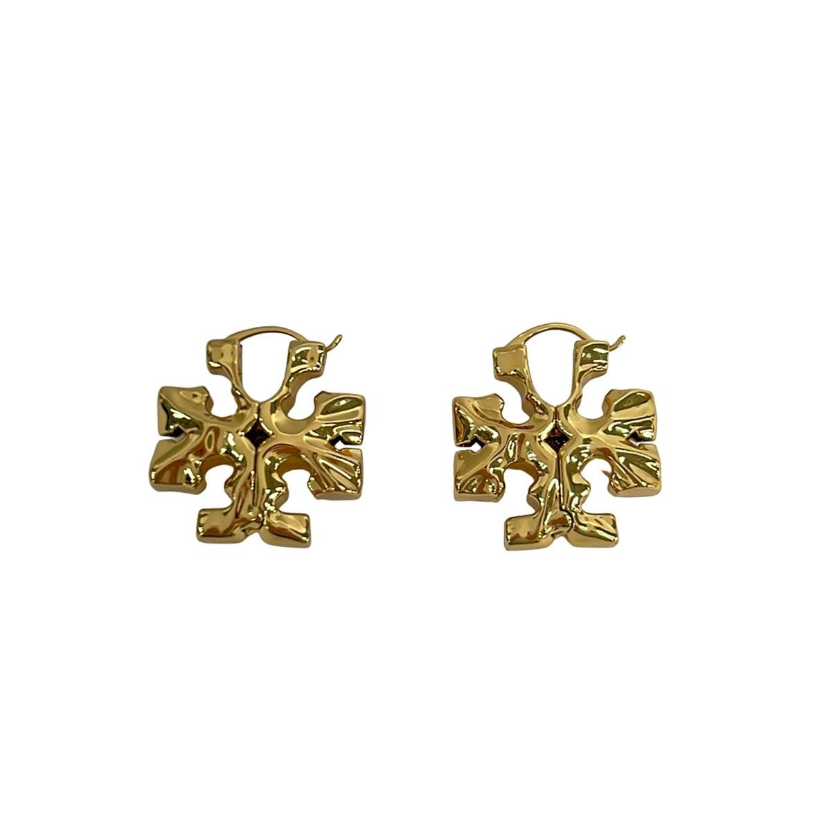 TORY BURCH(トリーバーチ) ピアス美品 ゴールド