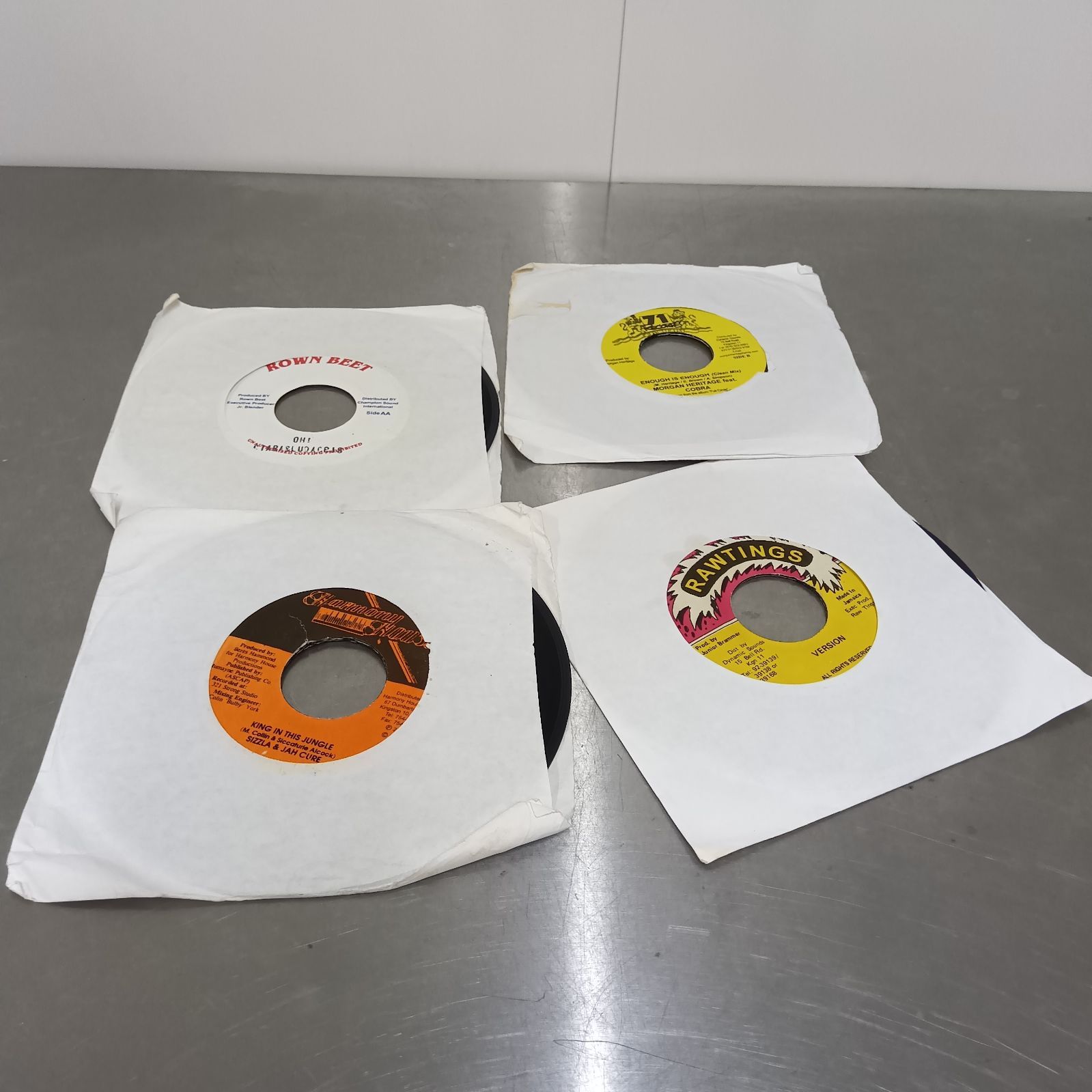 レゲエ レコード シングル 4枚セット ⑦ reggae 7inchi vinyl - メルカリ