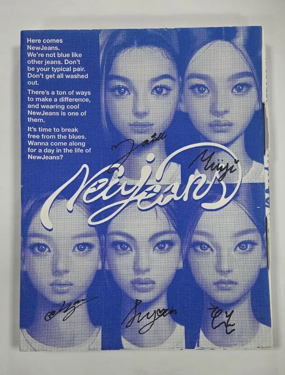 NewJeans ブルーブック サイン アルバム