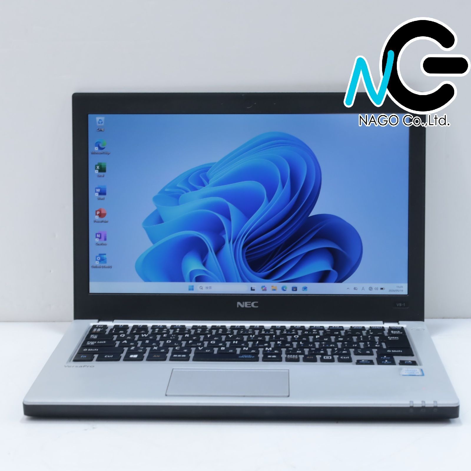 外観C品 安心の国産ブランド☺️NEC VersaPro VB-P i5-6200U✨️Microsoft Office 2019 H&B付✨️SSD 128GB ノートパソコン Wifi Bluetooth Windows11 Pro　18356