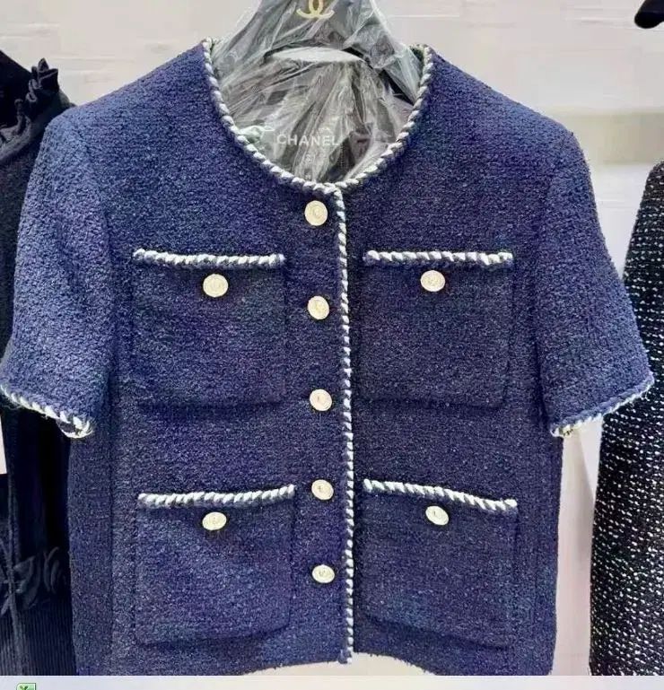 CHANEL シャネル 25公開番組 サノク 半袖 ジャケット 40サイズ